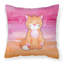 Coussin intérieur/extérieur pour chat aquarelle-2064047127
