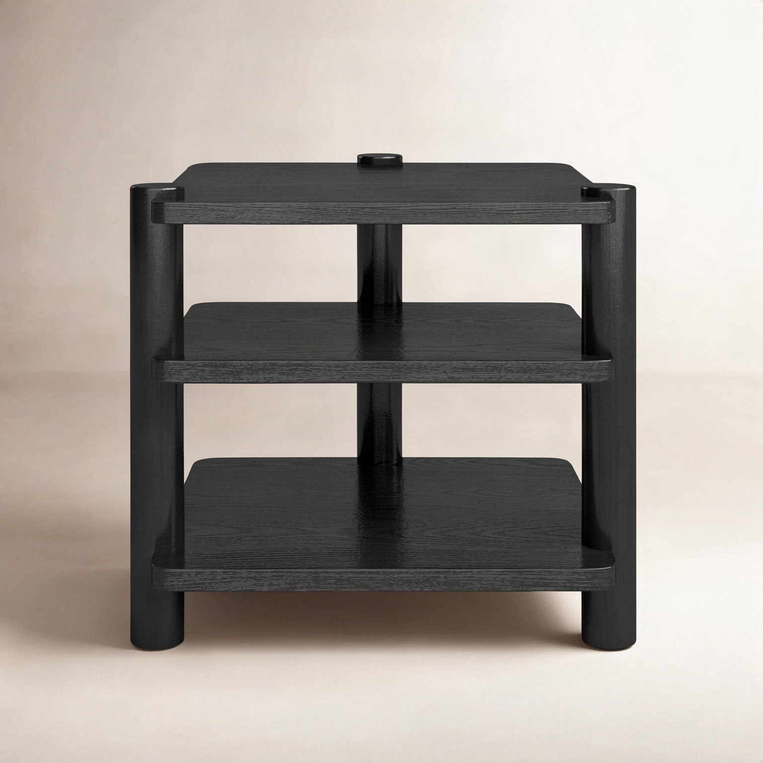 Hepburn 24" End Table, Black