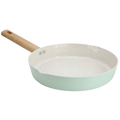 Gibson Home Marbleton Ceramic Nonstick Alumium 9.5 Inch Frying Pan