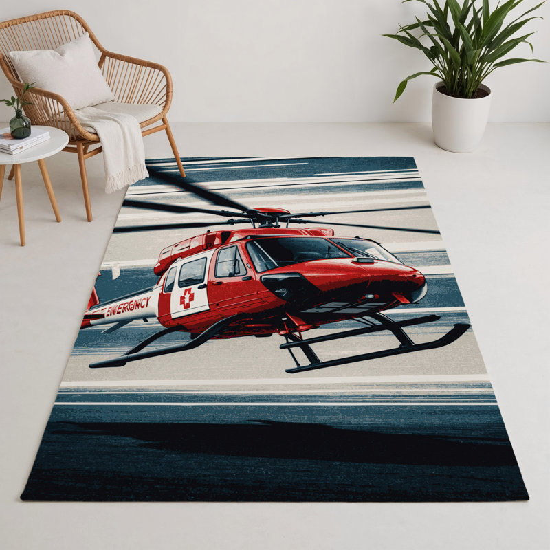 Tapis intérieur et extérieur gris Transport, Rectangulaire 3 pi x 5 pi