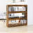 Book Cabinet Room Divider Display Book Rack Bookshelf Engineered Wood