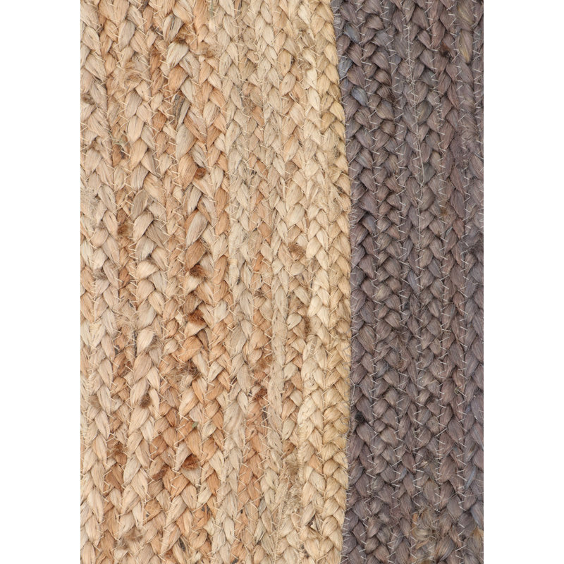 Round Mingus Geometric Hand Woven Area Rug, Round 200cm