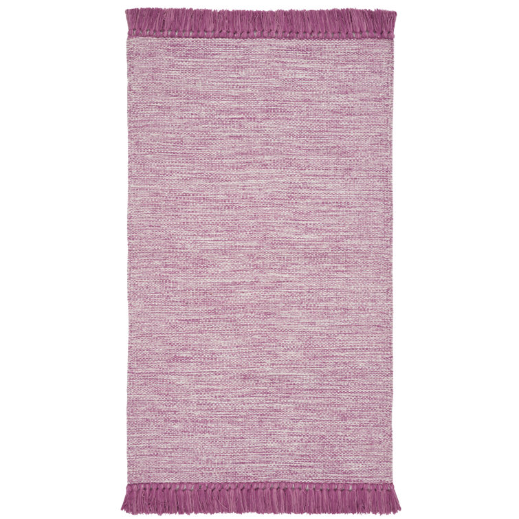 Waloo Hand Woven Cotton Chevron Rug