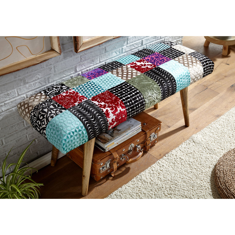 Mota Polyester Upholstered Bench