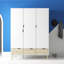 Myrasol 3 Door Manufactured Wood Wardrobe