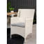 Navya 8 - Person Patio Dining Set with Extendable Rectangular Table , Cushions Included