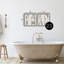 «Relaxing Floral Bathroom Typographie», ensemble de 2 giclées encadrées, design par Susan Arnot-114317303-114317302