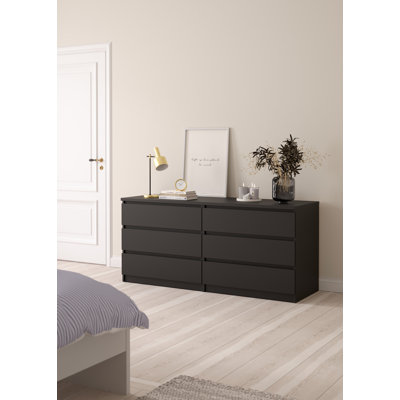 Jada 6 Drawer 60.5" W Double Dresser