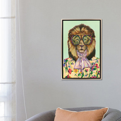 «Lion» par Heather Perry, impression sur toile tendue