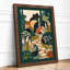Gardener Among Blooms Botanical - Framed Print-257485588-257485615