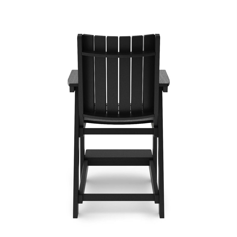 Chaise de comptoir Modern, Noir, noir, noir, noir