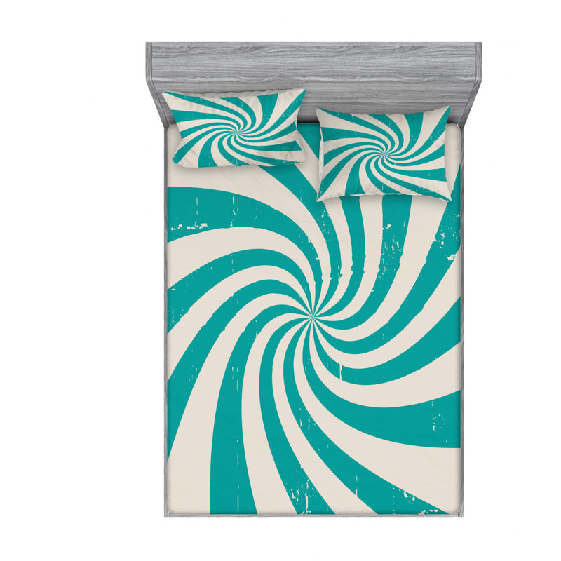 Microfiber Sheet Set, Queen Sheet Set with Fitted Sheet