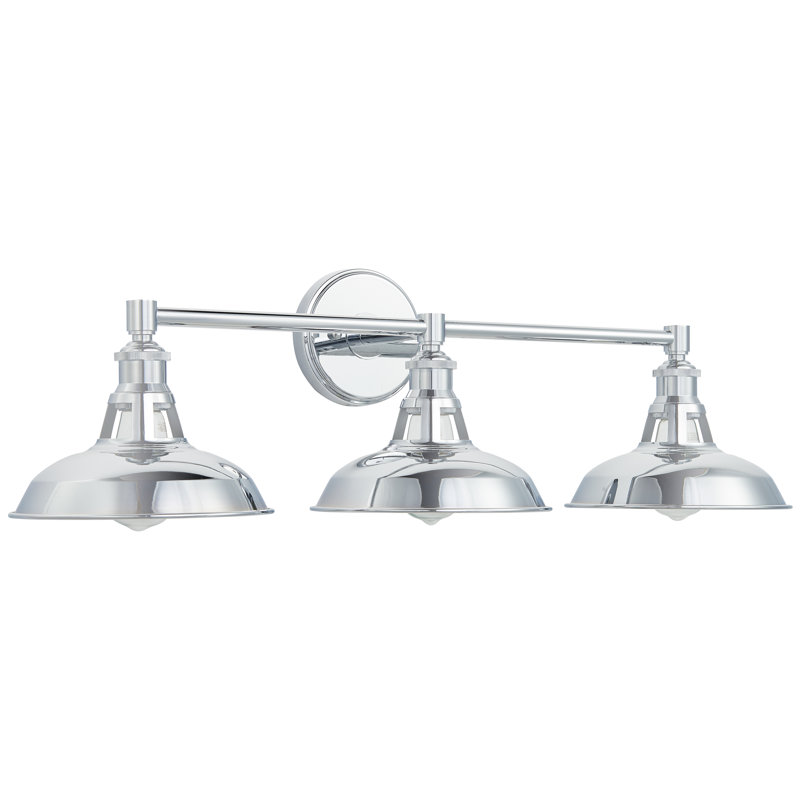 Sigala Armed Sconce, Polished Chrome