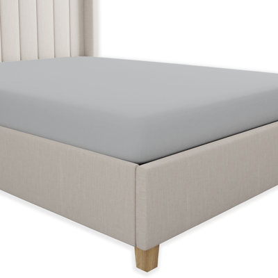 Eveleigh 400TC 100% Cotton Sateen Fitted Sheet