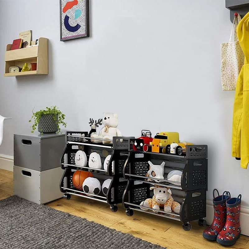 Étagère de rangement en métal 3 couches l 15 po x P 12 po