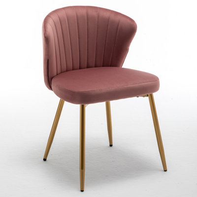 Raffinee Velvet Slipper Chair