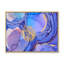 Bleu et mauve, luxe, abstrait, fluide X III - Peinture sur toile-67313893-67313894