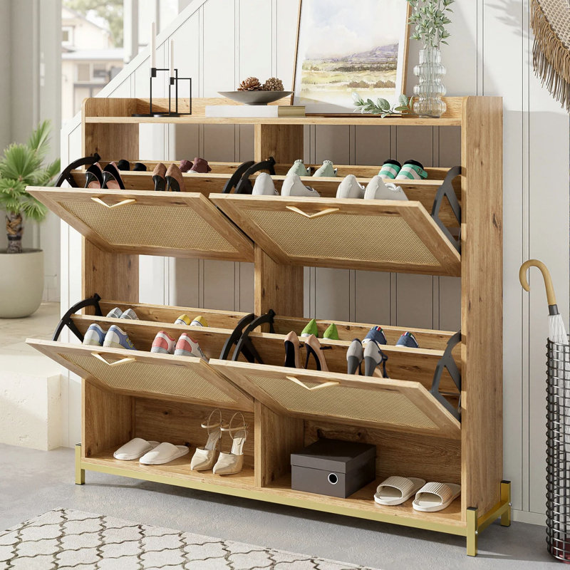 20 Pair Shoe Storage Cabinet
