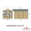 Badminton 7 x 10 Ft. Summer House
