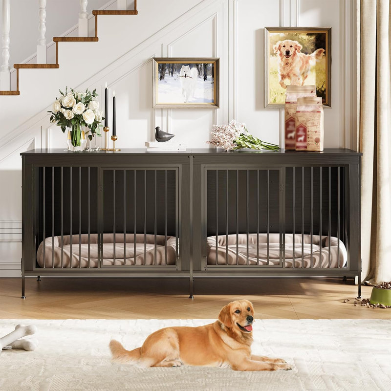 Furniture Style Crate, Black