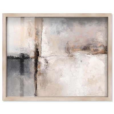 Reproduction d'art par boîte-cadre arctique «Dunes arctiques II» par Art Remedy