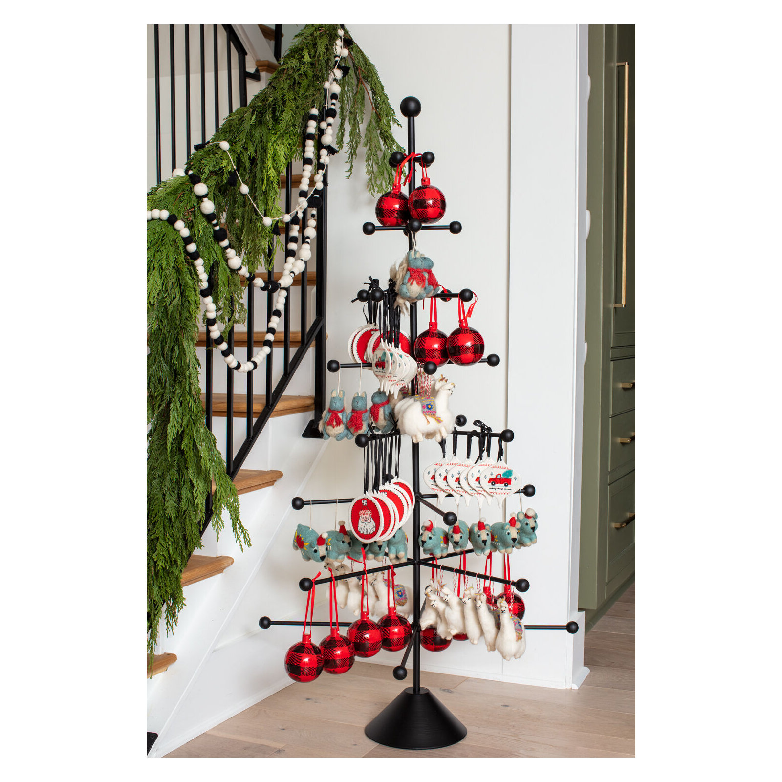 Elegant Tree, 60" H x 30.5" W x 30.5" D