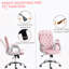 Chaise de bureau pivotante avec support lombaire en polyester, hauteur réglable, roulettes-917610492