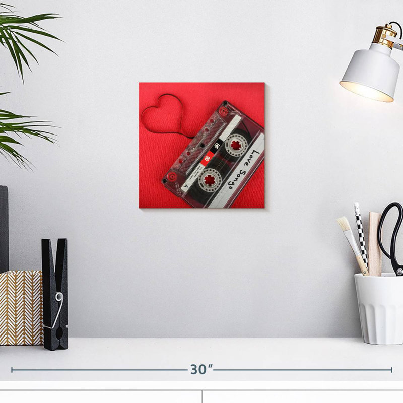 Cassette Abarca, Chansons d'amour, H 10 po x l 10 po