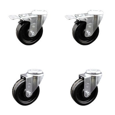 4-Piece Phenolic Caster Set