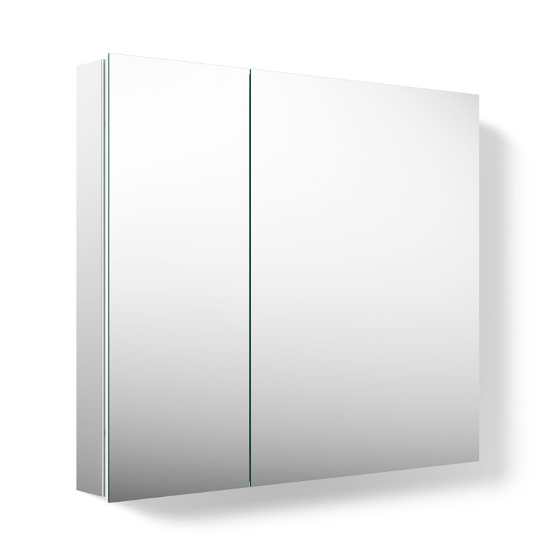 Embark Slim Rectangular Two-Door Medicine Cabinet, 26" H x 30" W x 4" D