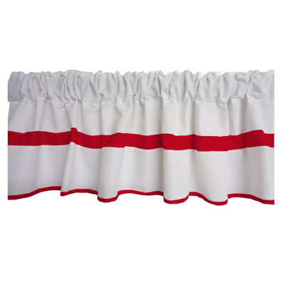 Massingill Cotton Blend Tailored Window Valance