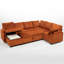 Canapé-lit modulaire Corduroy-1932925275