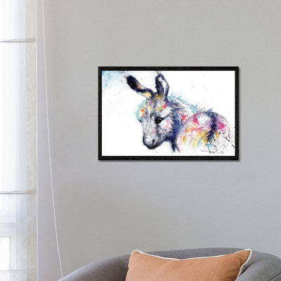 Donkey by BebesArts - Painting on Canvas