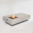 60Inch Concrete Fire Pit Table