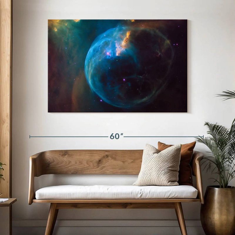 Oberle Bubble Nebula, 32" H x 48" W