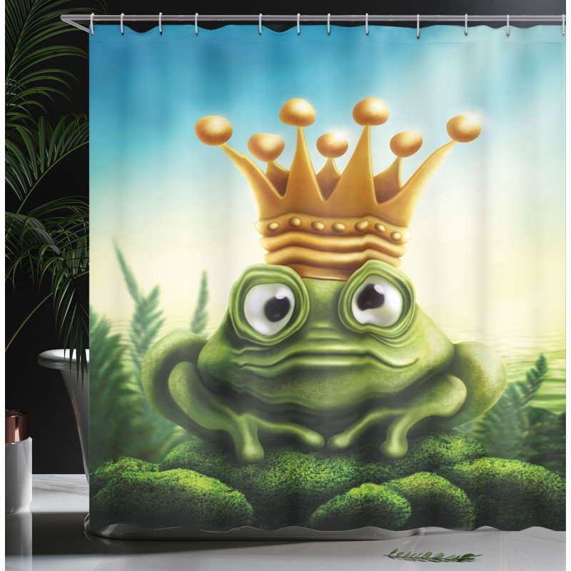 Shower Curtain with Hooks Included