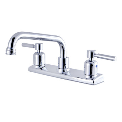 Kingston Brass Concord Two-Handle 2-Hole 8" Centerset Kitchen Faucet