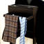 Portant à vêtements portatif, support à vêtements avec organisateur de rangement-2131196200