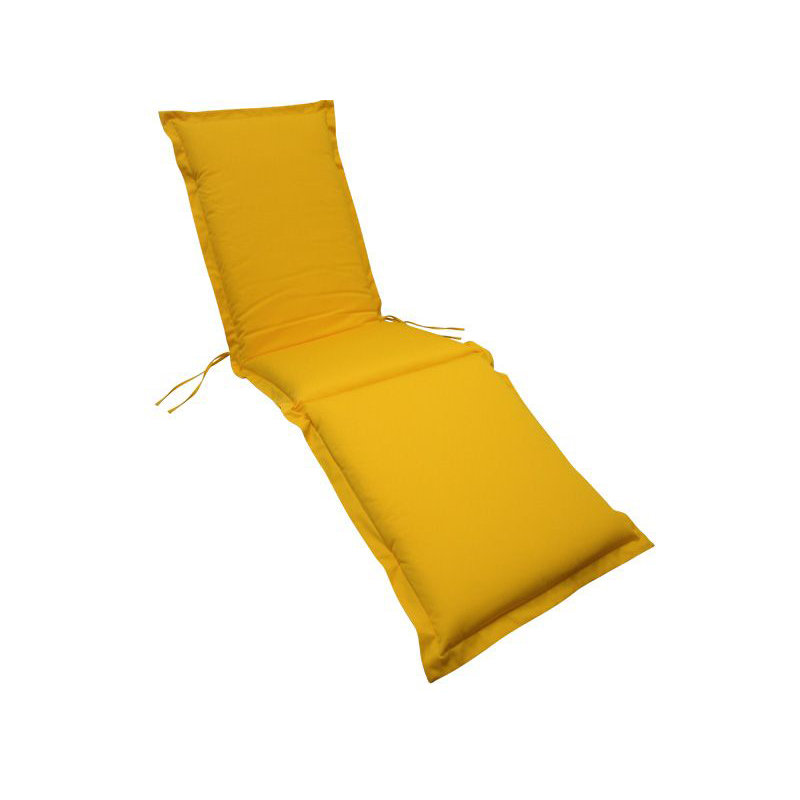 Afrin Lounger Cushion, 9cm H x 62cm W x 195cm D, Yellow