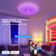 Carlette LED Smart Flush Ceiling Lights Wi-Fi RGB Connect with Tuya Works with Alexa, Google Home