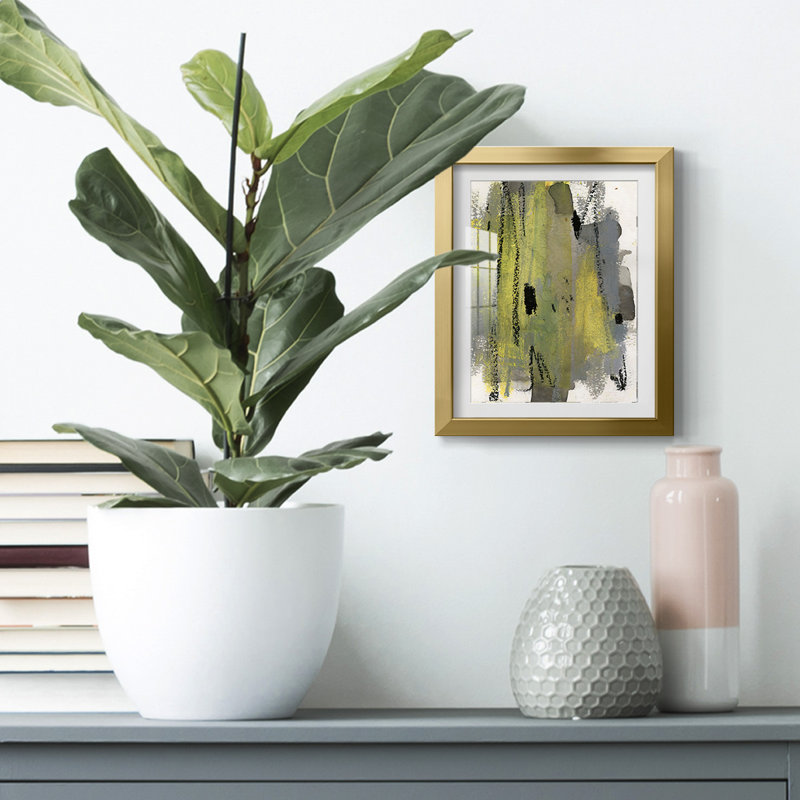 «LoftPastelI», reproduction encadrée, H 28,5 po x l 20,5 po, Doré