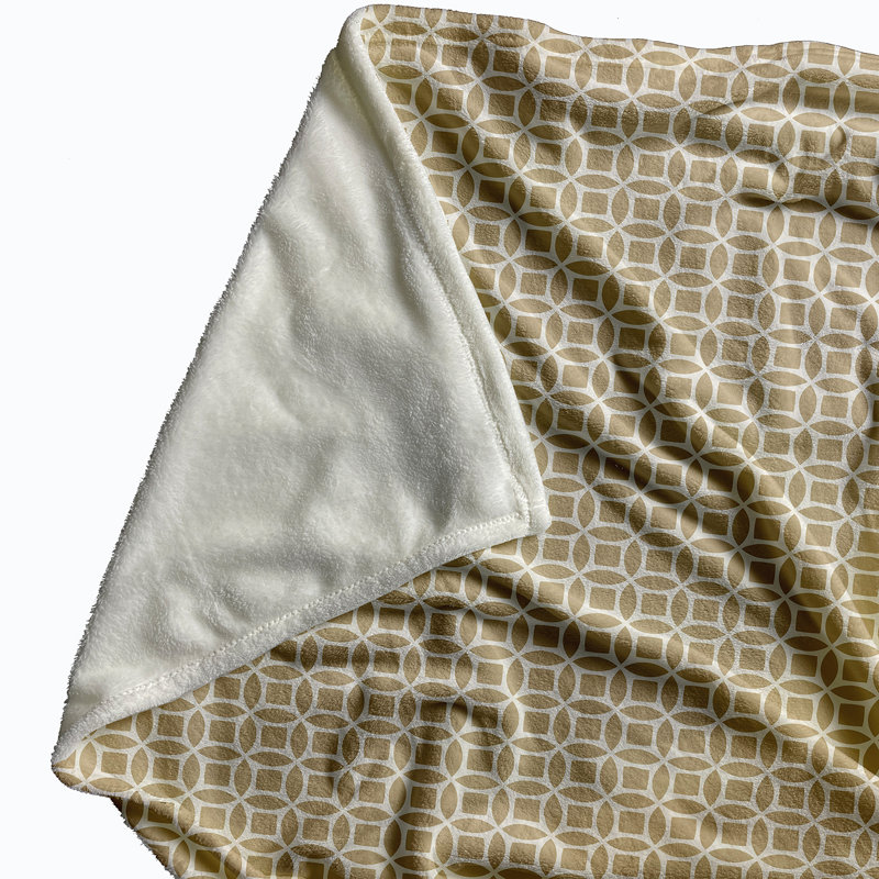 Verena Plain Weave / Muslin Throw Blanket, Taupe