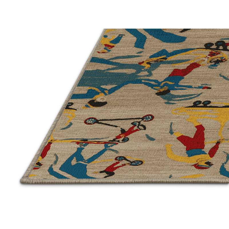 Tapis lavable pour patins à roues alignées, Tapis de couloir 2 pi x 4 pi
