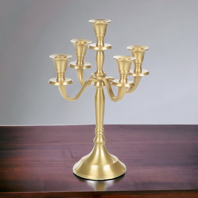 29cm Metal Tabletop Candelabra