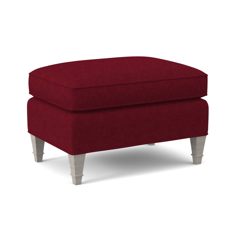 Repose-pieds standard Everton, Rouge Margaret, Bisque