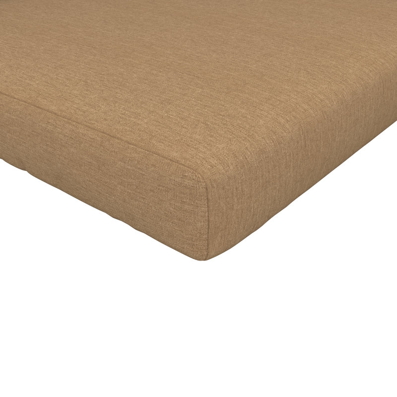 Coussin de siège d'extérieur Sunbrella, Toile Sunbrella® beige chiné