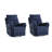 Henriane 33.5" W Swivel Rocker Recliner-312848256