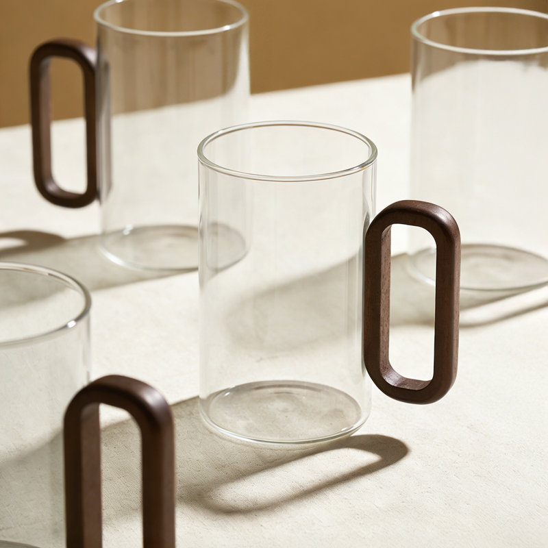 Mug, Set of 4, Transparent