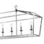Hertford 6-Light Steel Dimmable Linear Chandelier-1730056965