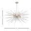Lustre spoutnik 6 lumières au fini chrome-431263078